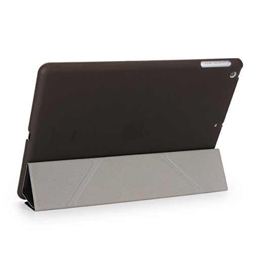 Dongke iPad 9.7 2017 Hülle,Smart Cover mit Auto aufwachen / Schlaf Funktion und Stanfunktion für Neue Apple 9.7″ iPad 2017 (Schwarz) - 6