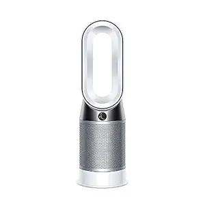 Dyson Pure Hot+Cool Air Purifier (Advanced Technology) with heater and bladeless fan,HP04 (White/Silver)