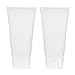 Produktbild 2pcs 50ml Weiche Leer Kosmetische Creme Gesichtsreiniger Behälterrohr - Klar