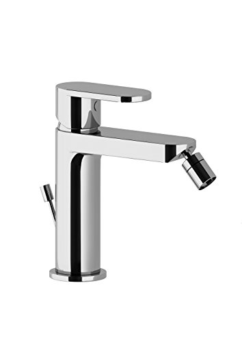 Ponsi BTVERCBI01 Miscelatore da Bidet con Scarico, Snodo Orientabile, Cromato