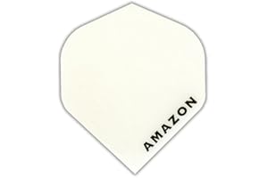 DARTS CORNER dart trajets – Designa Amazon – 100 micron – Std – Blanc – 5 jeux (15)