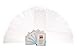 ZEOS Hair Removal Refill Paper Waxing Strips and After Wax Wipes for Men