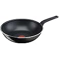TEFAL Easy Cook & Clean B5541902 Wok Pan 28 cm Non-Stick Suitable for All Heat Sources Except Induction