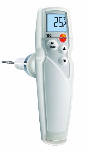 Testo105 - Handheld T-Bar Food Thermometer (with 3 x measurement tips)