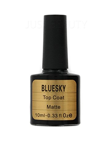 Bluesky Top Coat Gel Nail Polish, Matte, 10 ml