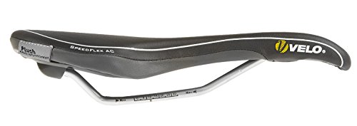 Velo Herren Fahrradsattel Airchannel Comp, black, 275×130 mm - 2