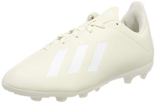adidas Boys' X 18.4 FxG J Footbal Shoes, FTWR White/Core Black 2.5 UK