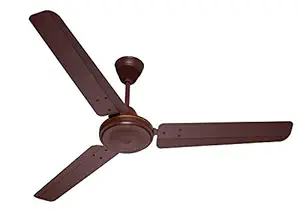 Luker Eco 28 Prime High Speed BLDC 5 Star Rated Ceiling Fan 28 watts 1200mm (1, Brown)