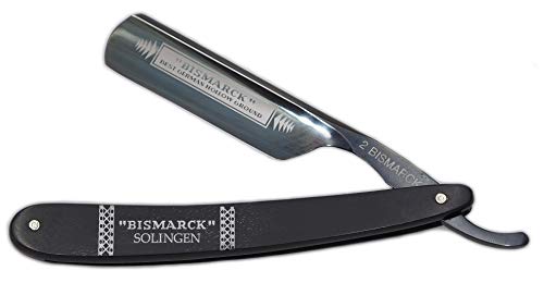 Dovo Rasiermesser Bismarck 6/8 Nicht Rostfrei Ebenholz