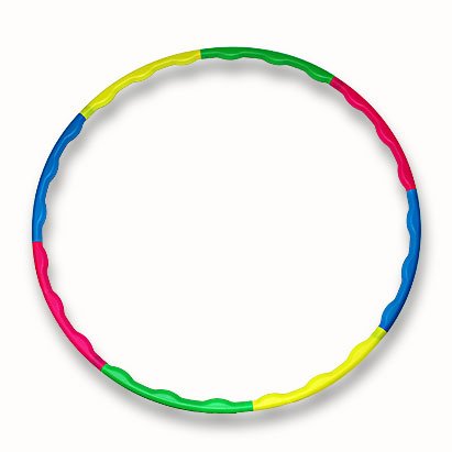 Relaxdays Hula Hoop Reifen Massage abnehmen Gymnastik 81 cm - 2