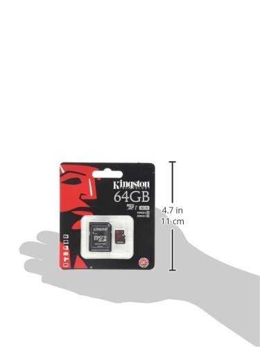 Kingston SDCA3/64GB microSDHC/SDXC 64GB Speicherkarte mit Adapter (UHS-I U3, 90R/80W) - 5