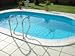 Pool Schwimmbecken Oval Ovalpool 4,90 x 3,00 x 1,20m IH 0,8mm
