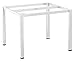 Produktbild KETTLER Advantage Esstische Cubic-Tischgestell 95 x 95 cm, weiß