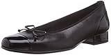Elegante Sohle Gabor Damen Comfort Basic Geschlossene Ballerinas, (schwarz 67), 41 EU