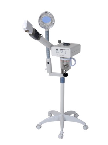 2in1 Desktop LED Magnifying Lamp + Adjust Temp DIGI FACIAL Ozone AROMA STEAMER