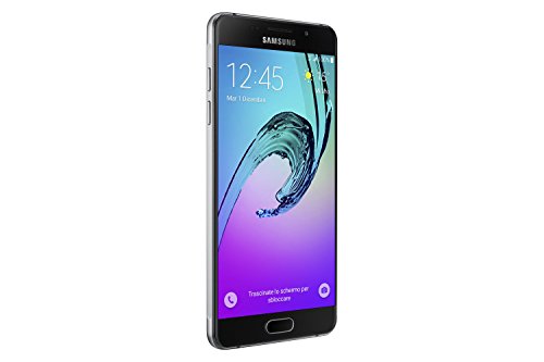 Samsung Galaxy A5 2016 Smartphone LTE, 16 GB, Nero [Versione Italiana]