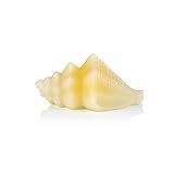 easymaxx Dekoration, Echtwachs, Weiß, 16.5 x 11 x 8.5 cm