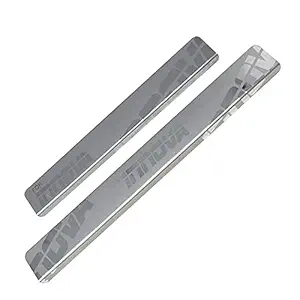 Galio Car Footsteps Scuff Plate Sill Guard Stainless Steel (After-Market) Compatible with Innova 2015 to 2016