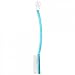 LAGUTE Long Handle Body Bath Shower Back Brush Scrubber Massager Skin Cleaning Brush mobility disability Help Bathing Aid (Blue)