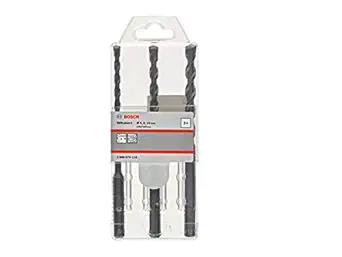 Bosch SDSplus hammer drill bit set 6/8/10 (Pack of 3)