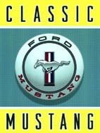 Ford Classic Mustang Metal Magnet flat New 6x8cm VM018A