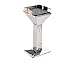 Produktbild Grillchef by Landmann Holzkohle - Trichtergrill, Silber, 54 x 38,5 x 96 cm