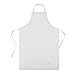 Produktbild Cucina Sana Küchenschürze - Grillschürze für Männer und Frauen, Schürze mit verstellbarem Nackenband und 2 Taschen (weiß)