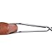 INHDBOX Curve Acrylic Manicure Nail Polish Art Pincher Tweezers Tool