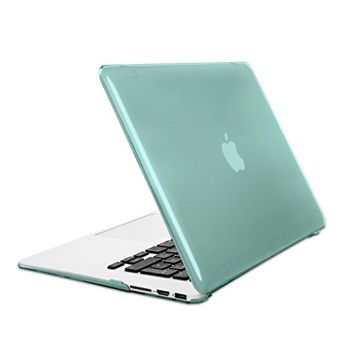 kwmobile Crystal Hülle für Apple MacBook Air 13″ (ab Mitte 2011) Hard Case – dünne durchsichtige transparente Schutzhülle Cover Tasche Mintgrün Transparent - 5