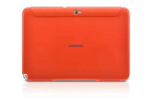 Samsung Original Diarytasche (Flipcover) im Buchdesign EFC-1G2NOECSTD (kompatibel mit Galaxy Note 10.1 Für das Jahr 2013 nur Modell) in orange - 2