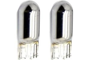 ASC Light Bulb - Chrome/Amber - 12v 5w 501A WY5W T10 Capless Wedge - Indicator x2