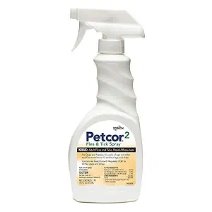 Petcor Flea Spray -16 Oz. ZOE1009