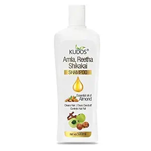Kudos Amla Reetha Shakakai Shampoo - 500 Ml