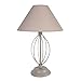 Produktbild DURANCE Lampe a poser fil acier 30x30x44 cm - Taupe cérusé