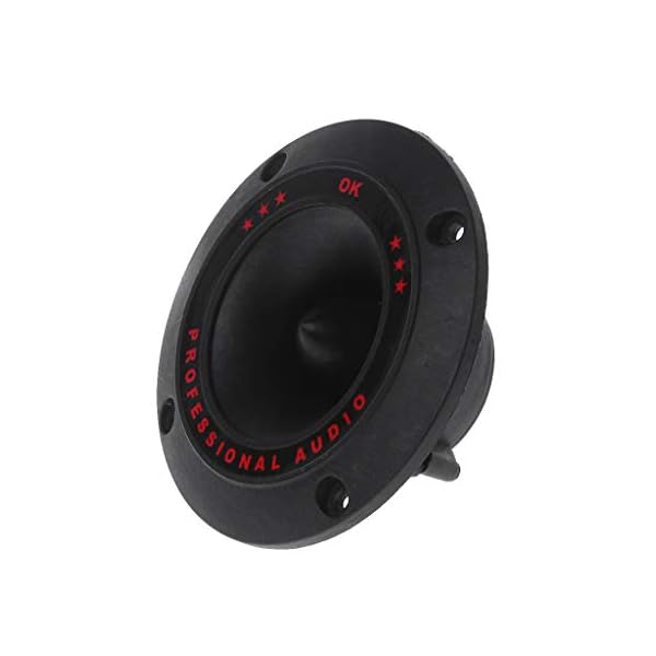 RUINAIER 2 STÜCKE Piezoelektrischer Hochtöner 3 Audio Lautsprecher Höhen Keramik Piezolautsprecher PA/DJ Hochtöner Ersatz Home Subwoofer Stage Sound DIY – Bild 3