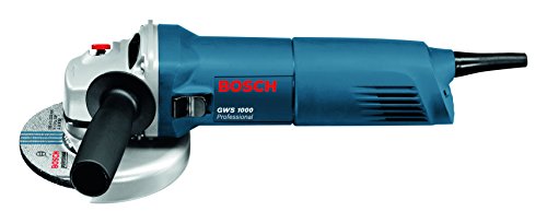 Bosch Professional Winkelschleifer GWS 1000, 125 mm Scheiben-Durchmesser, 1000 W, Wiederanlaufschutz in Karton, 1 Stück, 0601828800 - 2