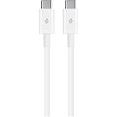 ttec USB-C - USB-C 120cm 60W PD/QC Hızlı Şarj/Data Kablosu Beyaz