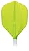 Produktbild PerfectDarts 1 x Set Cosmo FIT Flight AIR Dart Flights, Shape SMALL Light Grun