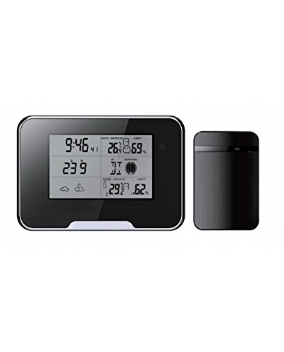 Estación barométrica LKM Security® con cámara espía inalámbrico