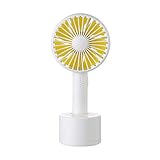 Marxways Mini Ventilateur Portable, Ventilateur Electrique Portatif à USB Rechargeable ou Pile,Ventilateur de Refroidissement pour Voyage Eté, Camping, Bureau, Maison, Extérieur