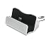 Produktbild USB Type C Ladestation TopACE Dockingstation Ladegerät Halter für Huawei P10 HTC U11 life Oneplus 5T Huawei mate 10Pro Honor 7x und andere Typ-C-Geräte (Silber)
