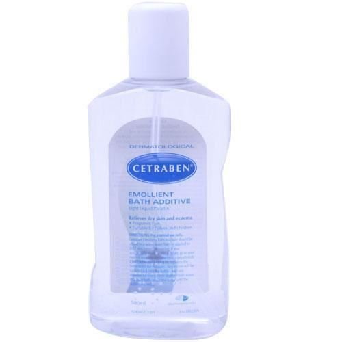 THREE PACKS of Cetraben Emollient Bath Additive 500ml