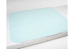 Inkontinenzunterlage waschbar | 85x90, 5-lagig ohne Flügel | Krankenunterlage | Bettschutzauflage | Inkontinenzauflage ActivePro