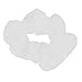 Starlite WHITE Lycra Scrunchie