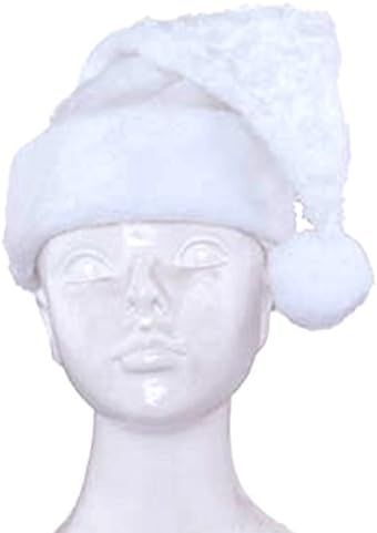 Ole – Fancy Dress Costumes Christmas Beanie Hat with Bobble and Collector White Artiger