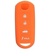 Bunte Entscheidungen. JenNiFer 4 Button Remote Key Cover Case Shell Easy Installation Für Mazda 3 6 Mx5 Cx-5 Cx-7 Cx-9-Orange