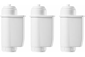 Mutital Filtre à eau pour Siemens® EQ Series, EQ3/EQ6/EQ9, EQ500, S700, 3200 Filtre à eau automatique pour Bosch® TCZ7003, TCZ7033, pour Brita® Intenza 57549 (3 Pièces)
