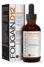 Foligain.D12 Hair Growth Stimulator (12% Trichogen Dht Blocker) (2oz) 59ml