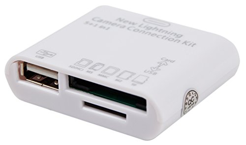 Lightning Camera Connection Kit – geeignet für Apple iPad 4, alle iPad mini Modelle, iPad Air und iPad Air 2 - 2