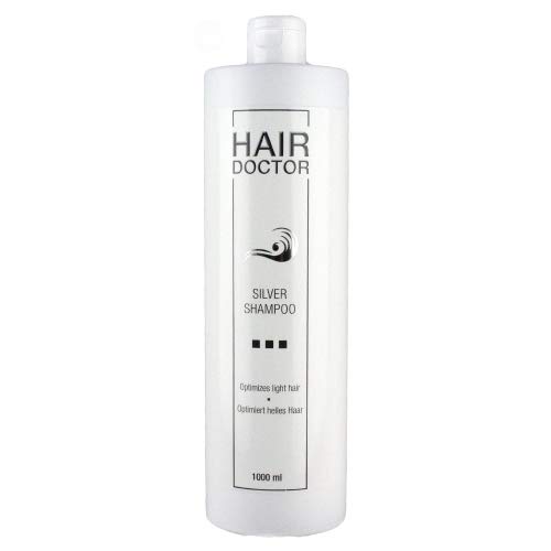 HAIR DOCTORby Marion MEINERT Silver Shampoo Nourishing with Mandelkern Oil 1 L